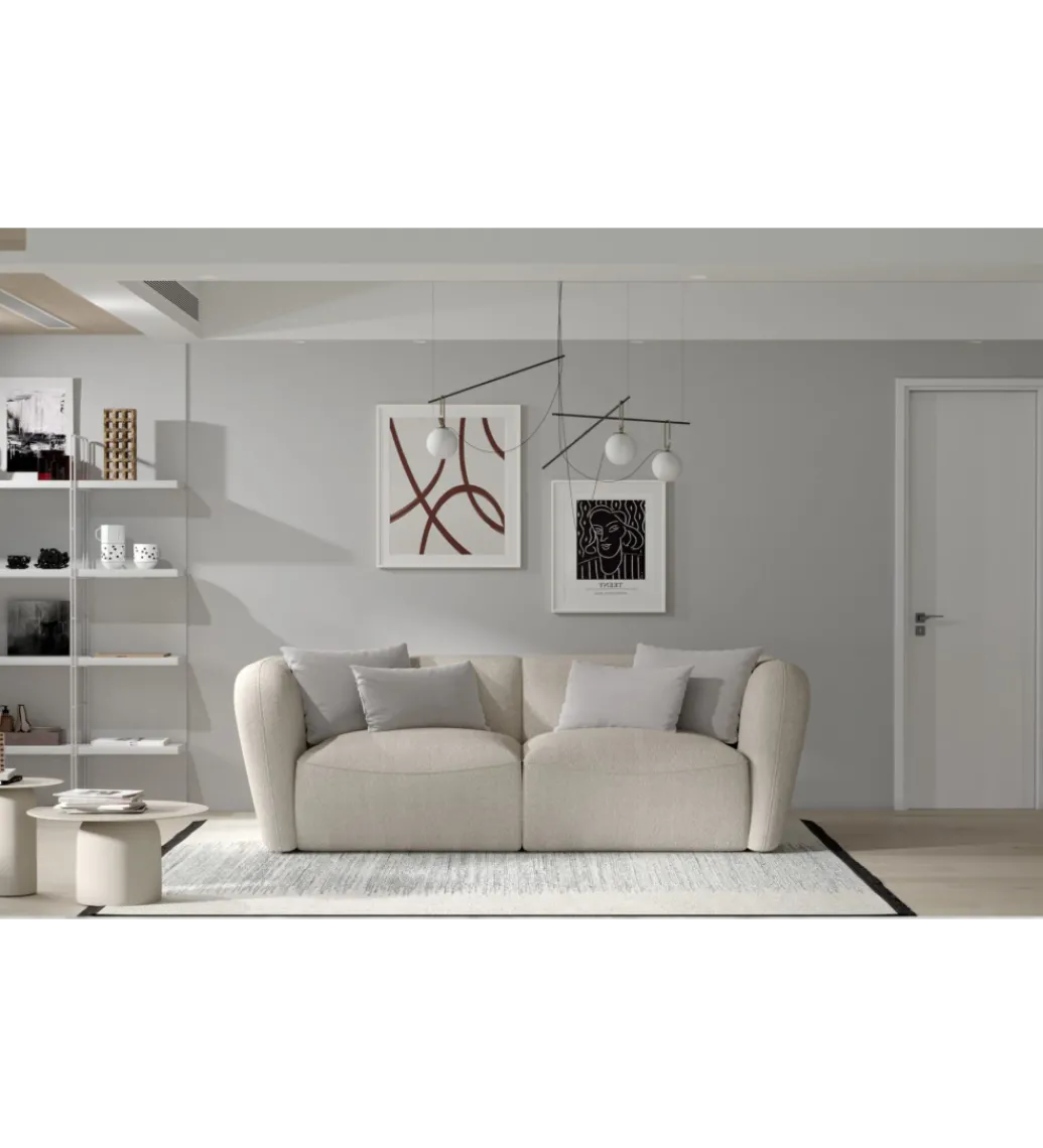 Sofa PALLADIO 212 cm z regulowanymi zagłówkami*Wersal Outlet