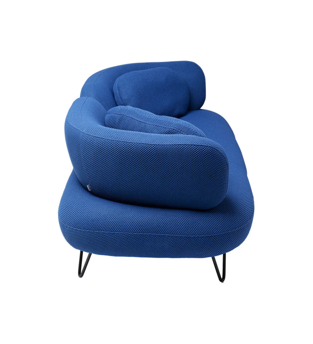 Sofa PEPPO 182 cm niebieska*KDesign Clearance