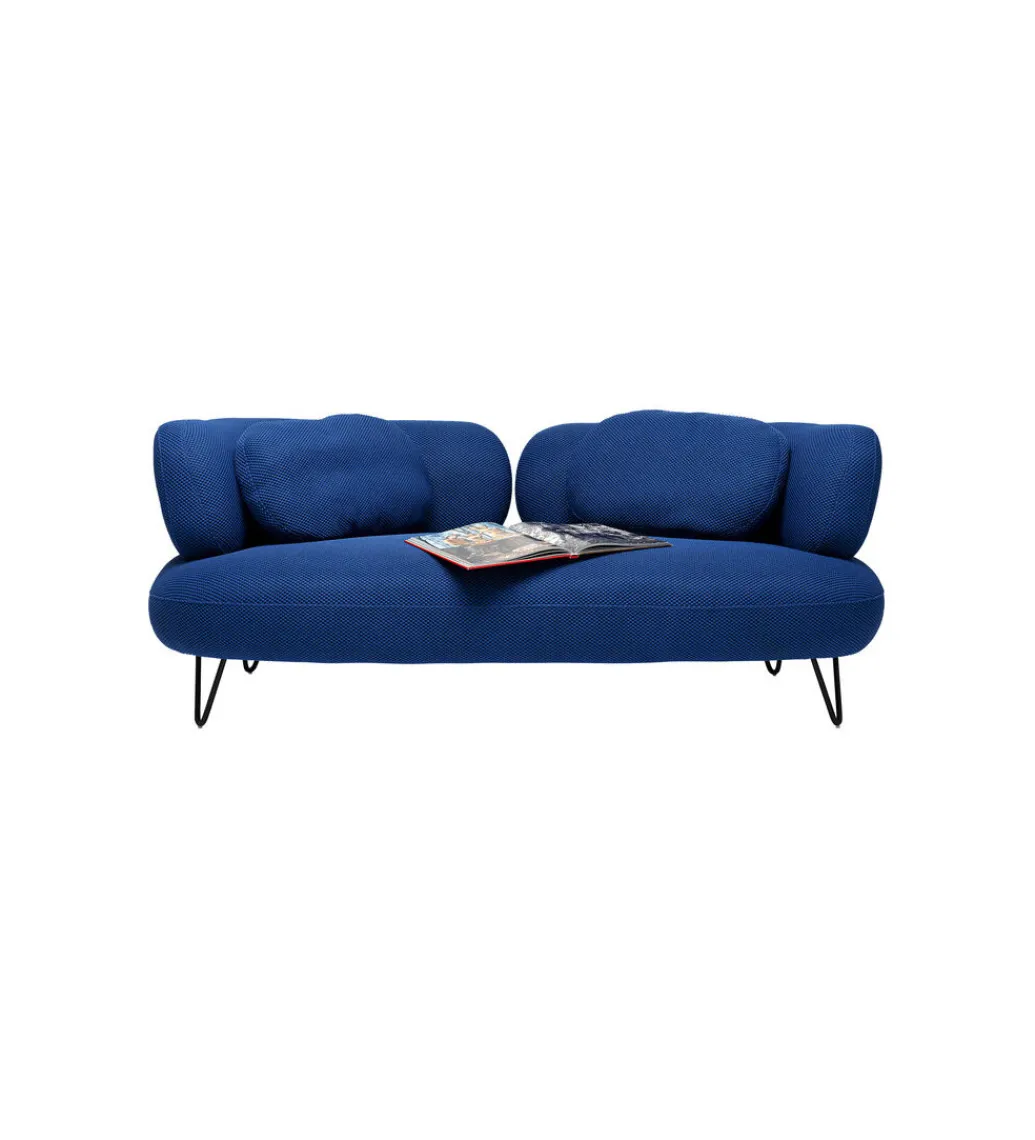 Sofa PEPPO 182 cm niebieska*KDesign Clearance