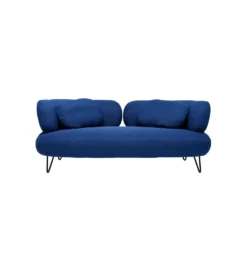 Sofa PEPPO 182 cm niebieska*KDesign Clearance
