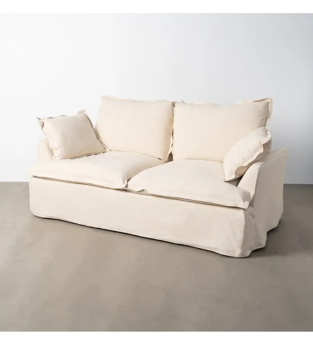 Sofa PLAZESO 200 cm beżowa*Zona-Design Clearance