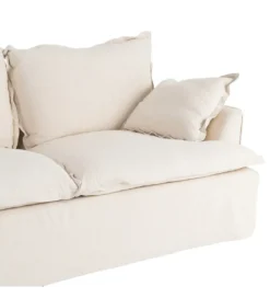 Sofa PLAZESO 200 cm beżowa*Zona-Design Clearance