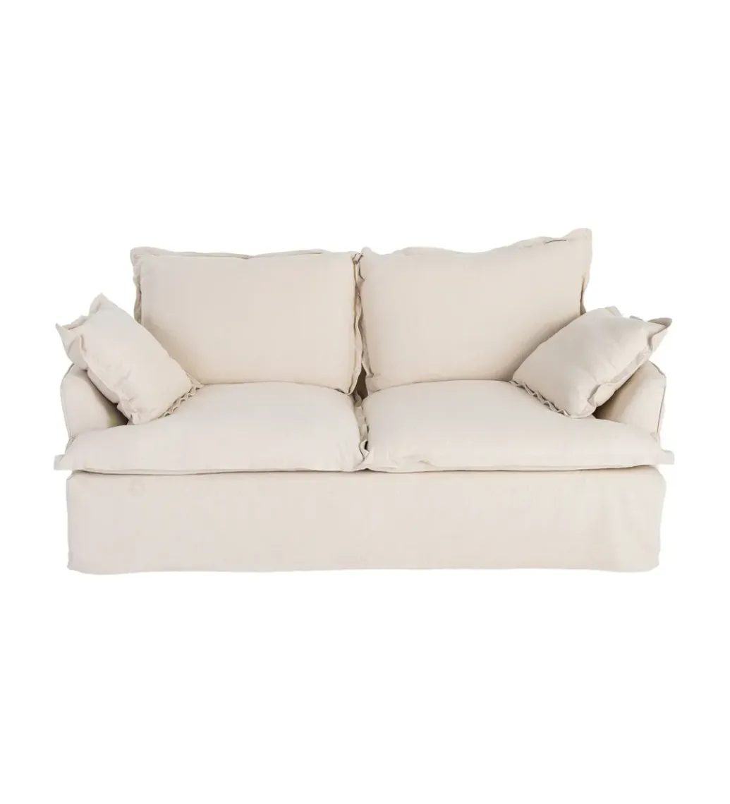 Sofa PLAZESO 200 cm beżowa*Zona-Design Clearance