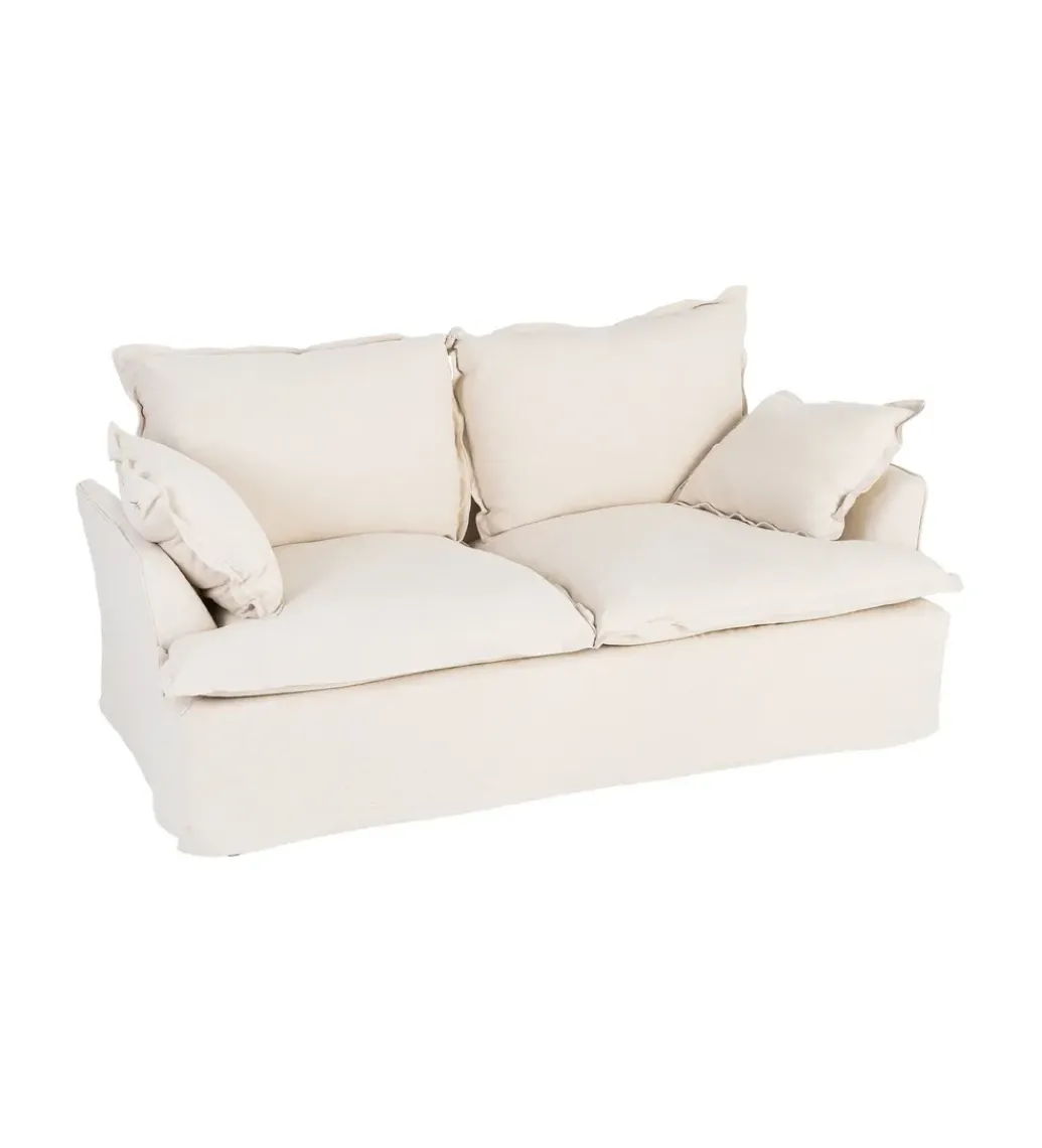 Sofa PLAZESO 200 cm beżowa*Zona-Design Clearance
