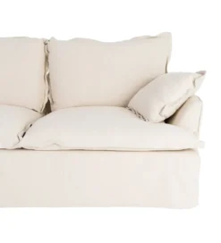 Sofa PLAZESO 200 cm beżowa*Zona-Design Clearance