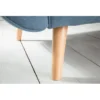 Sofa Rozkładana BELLA 215 Cm Jasnoniebieska Puella*Invicta Interior New
