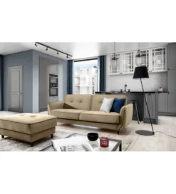 Sofa rozkładana BELLIS 220 cm z funkcją spania*ELTAP Clearance