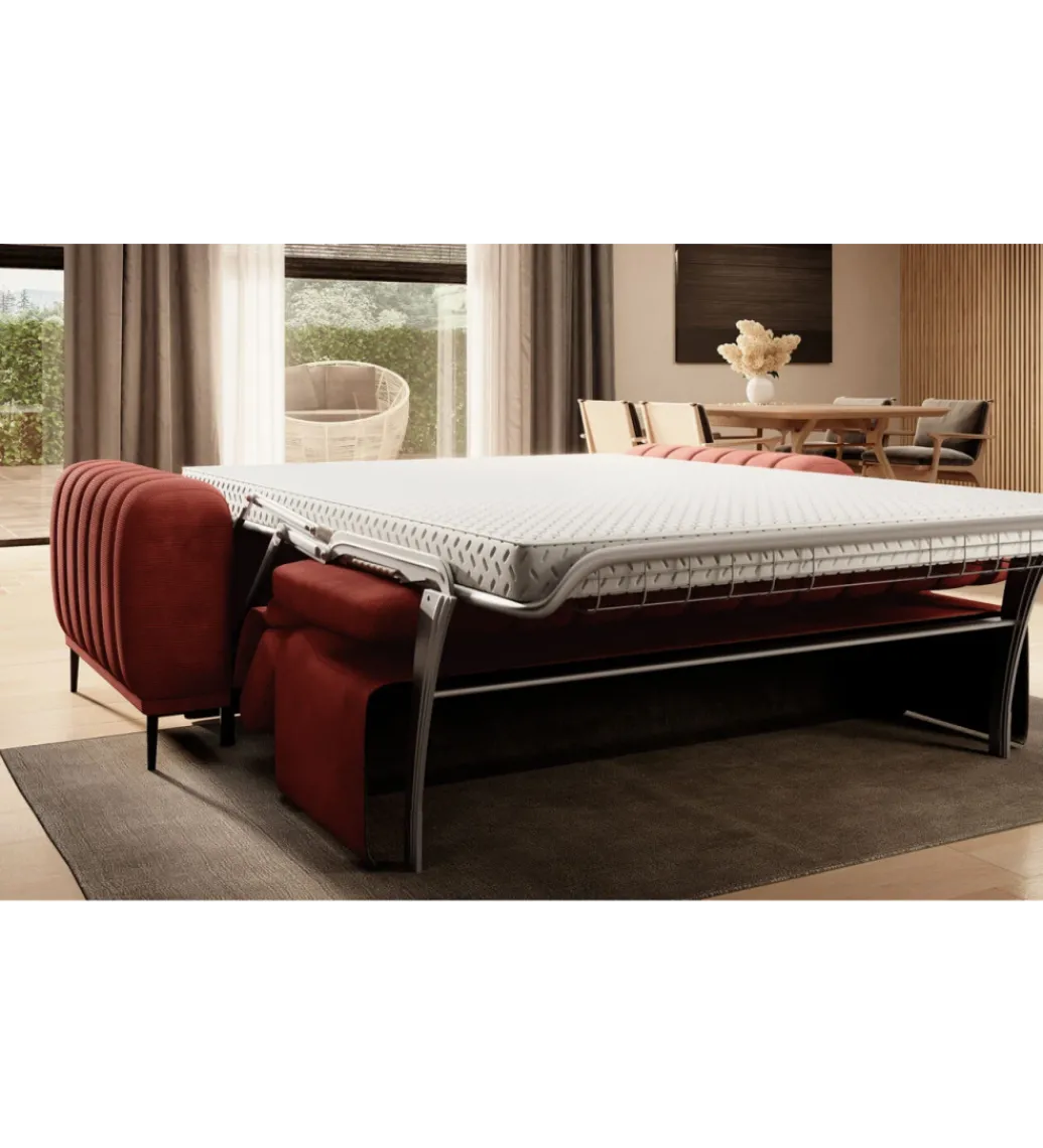 Sofa Rozkładana GEMINI Gandi A 187 Cm Z Funkcją Spania*Wersal New