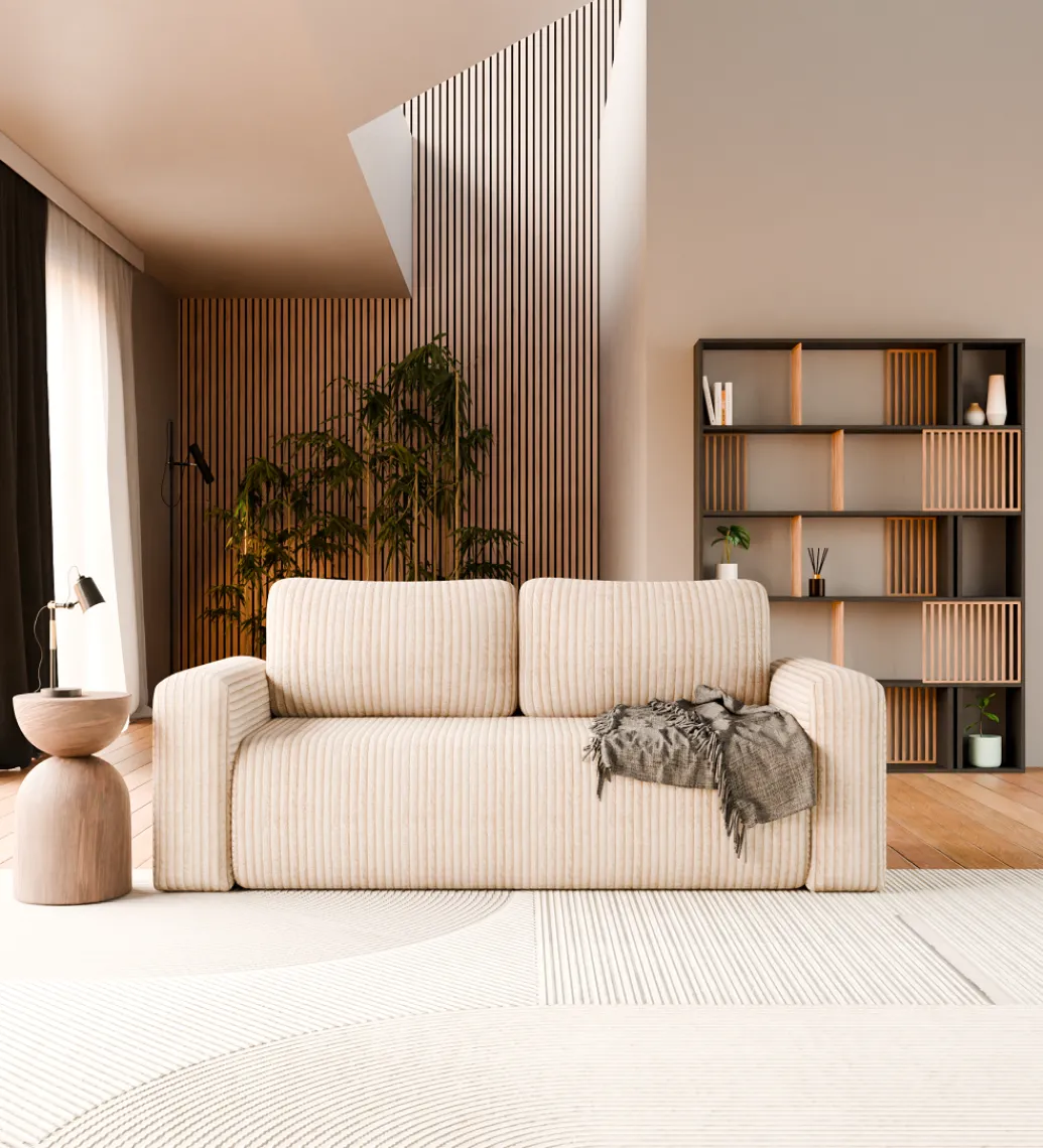 Sofa rozkładana KIOTO MINI 230 cm z funkcją spania*GZDDesign Sale