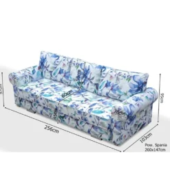 Sofa rozkładana MAGNETIC 256 cm z funkcją spania*Kmeble Sale