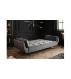 Sofa rozkładana OLIWIA 213 cm szara*Invicta Interior