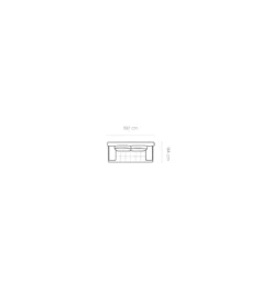 Sofa rozkładana OSLO 197 cm z funkcją spania*Wersal Online