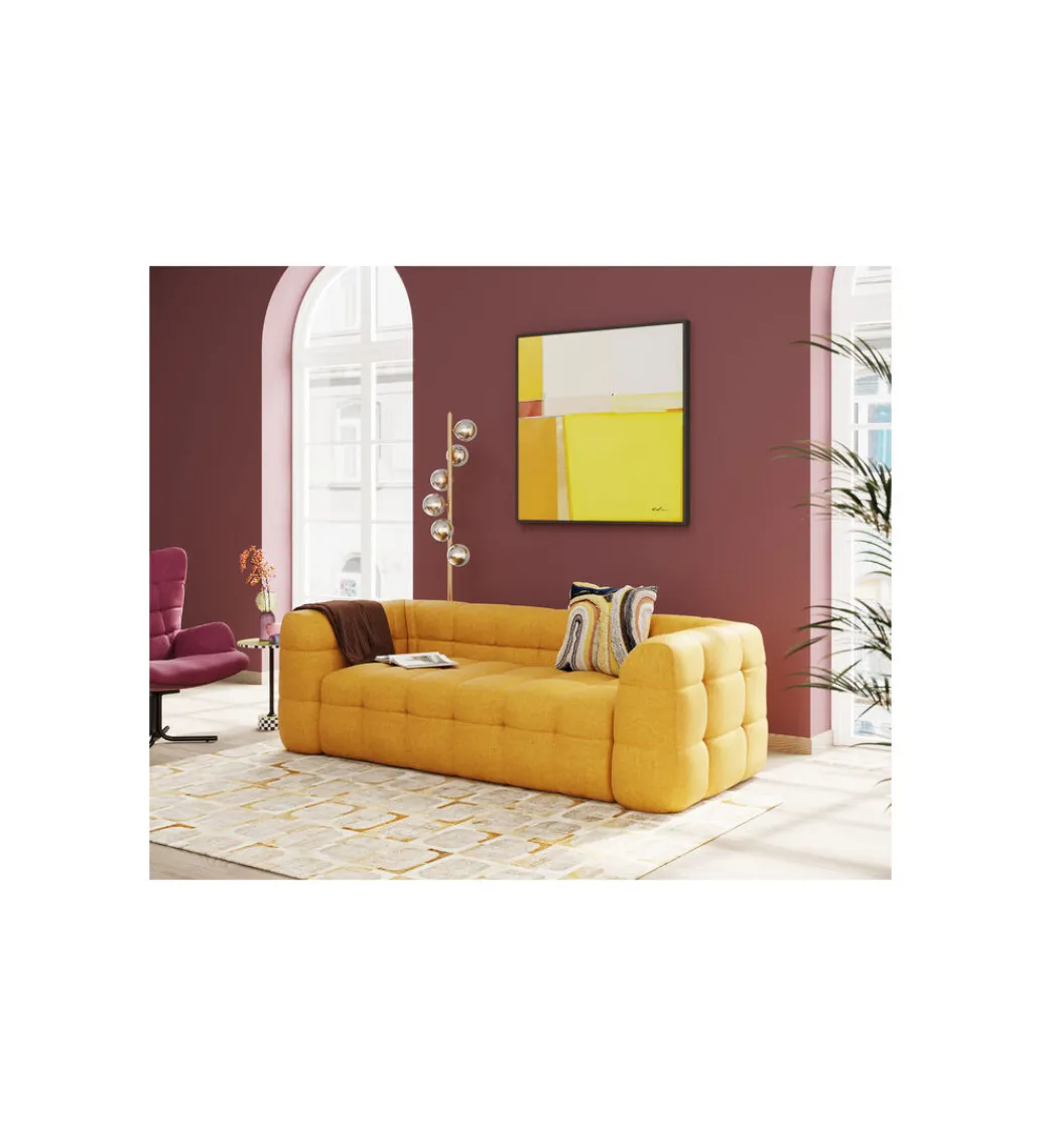 Sofa SALMANCA 240 cm żółta*KDesign Best