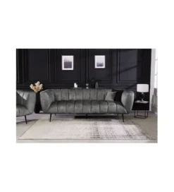 Sofa Scarlett 225 cm szara*Invicta Interior Outlet