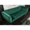 Sofa Scarlett 225 cm szmaragdowa zieleń*Invicta Interior Outlet