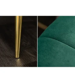 Sofa Scarlett 225 cm szmaragdowa zieleń*Invicta Interior Outlet