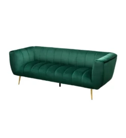 Sofa Scarlett 225 cm szmaragdowa zieleń*Invicta Interior Outlet
