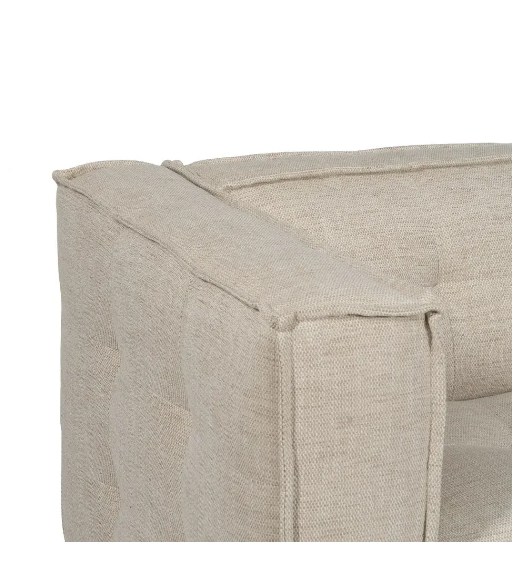 Sofa SIBARIS 218 cm beżowa*DENZO Outlet