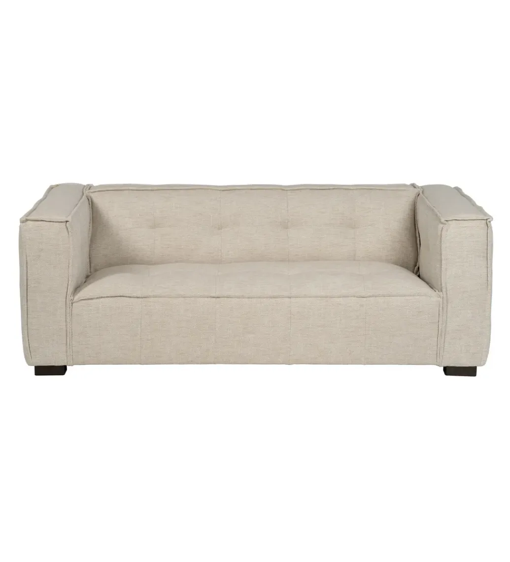 Sofa SIBARIS 218 cm beżowa*DENZO Outlet