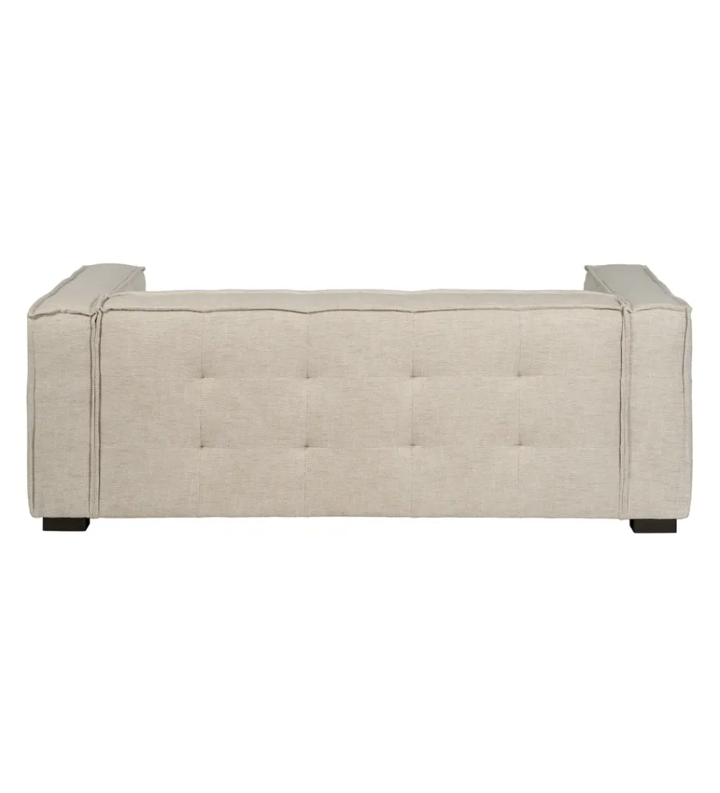 Sofa SIBARIS 218 cm beżowa*DENZO Outlet