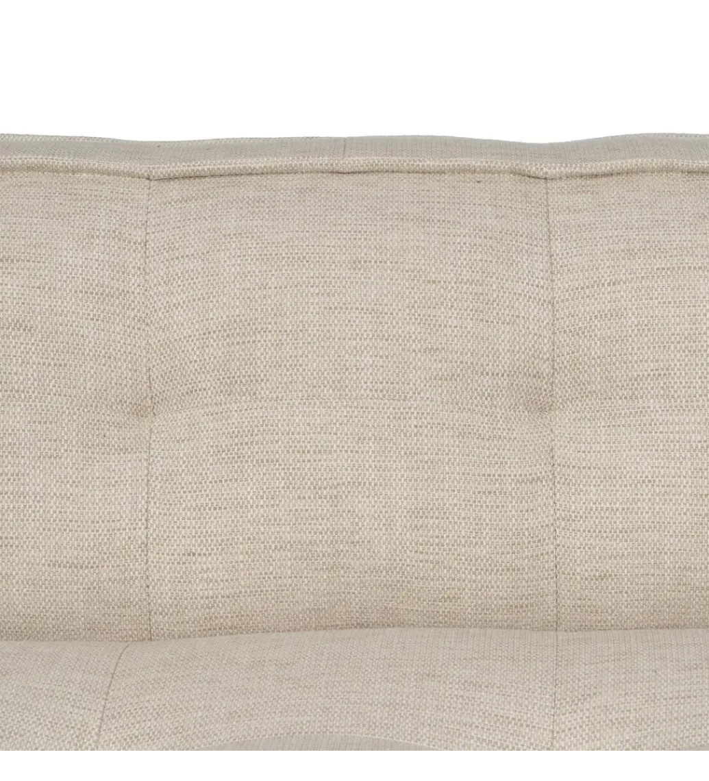 Sofa SIBARIS 218 cm beżowa*DENZO Outlet
