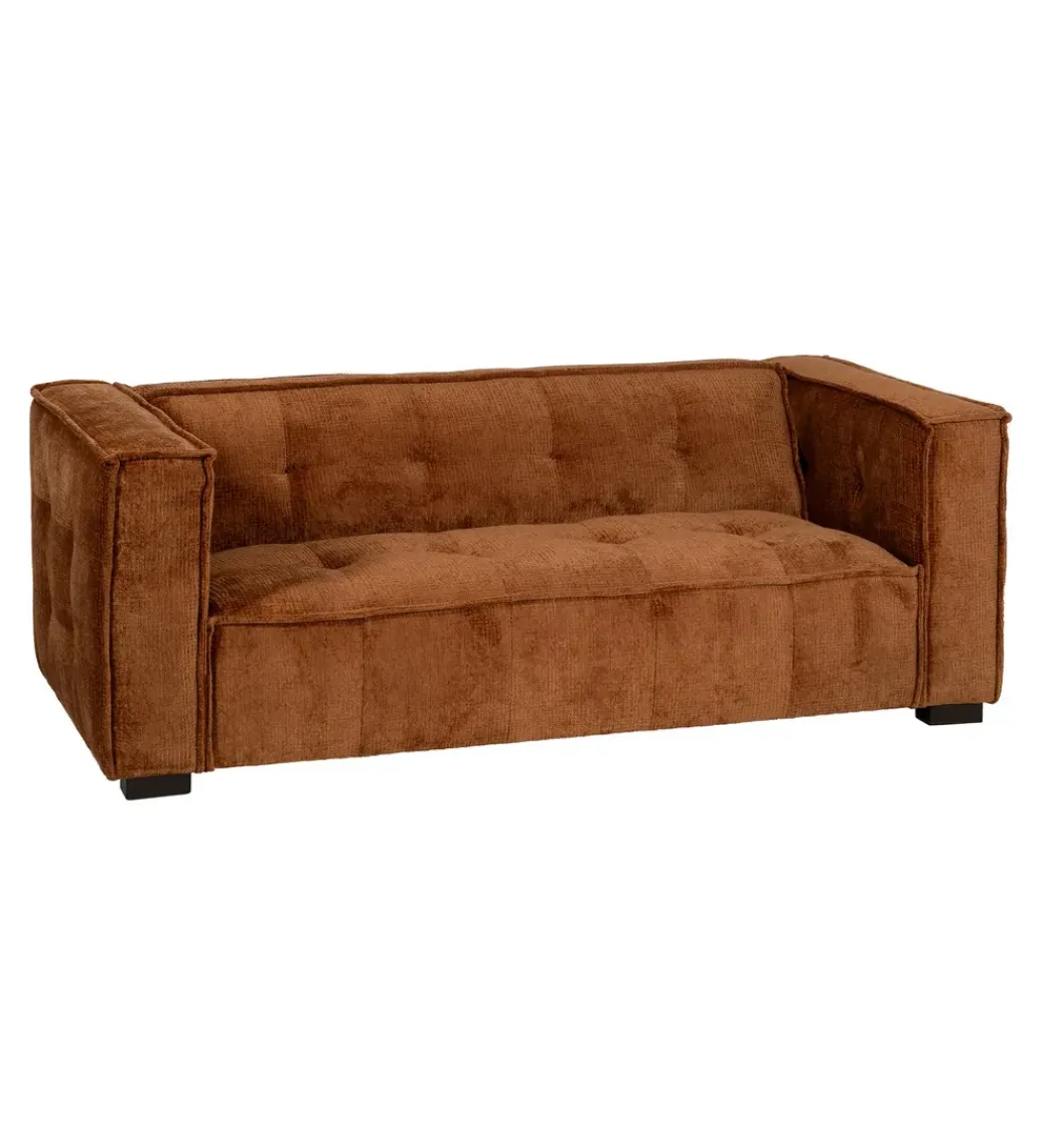 Sofa SIBARIS 218 cm ceglasta*DENZO New