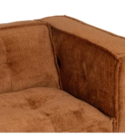 Sofa SIBARIS 218 cm ceglasta*DENZO New