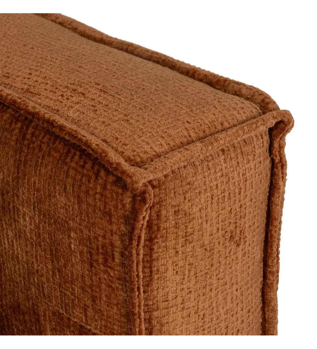 Sofa SIBARIS 218 cm ceglasta*DENZO New