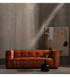Sofa SIBARIS 218 cm ceglasta*DENZO New