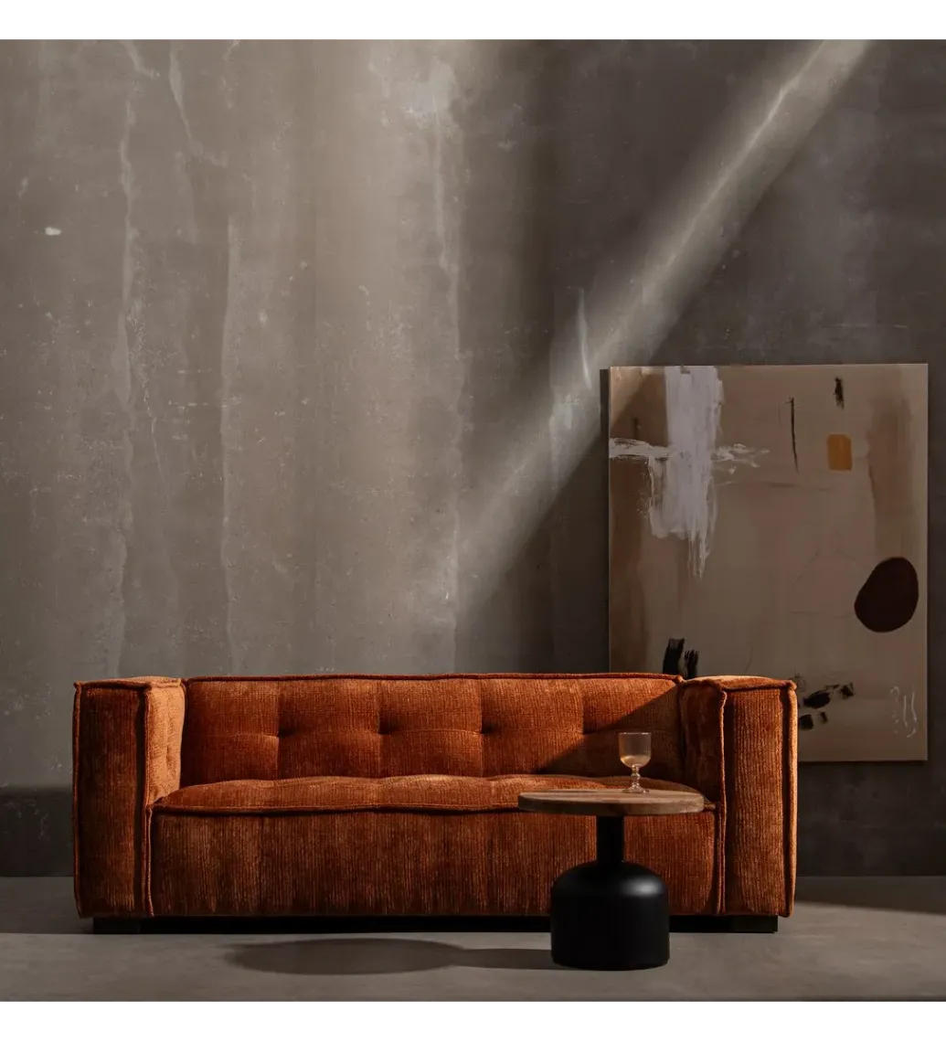 Sofa SIBARIS 218 cm ceglasta*DENZO New