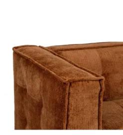 Sofa SIBARIS 218 cm ceglasta*DENZO New