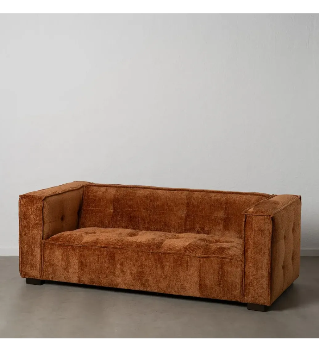 Sofa SIBARIS 218 cm ceglasta*DENZO New