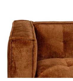 Sofa SIBARIS 218 cm ceglasta*DENZO New