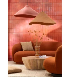 Sofa SNOW 234 cm pomarańczowa*J-Line Online