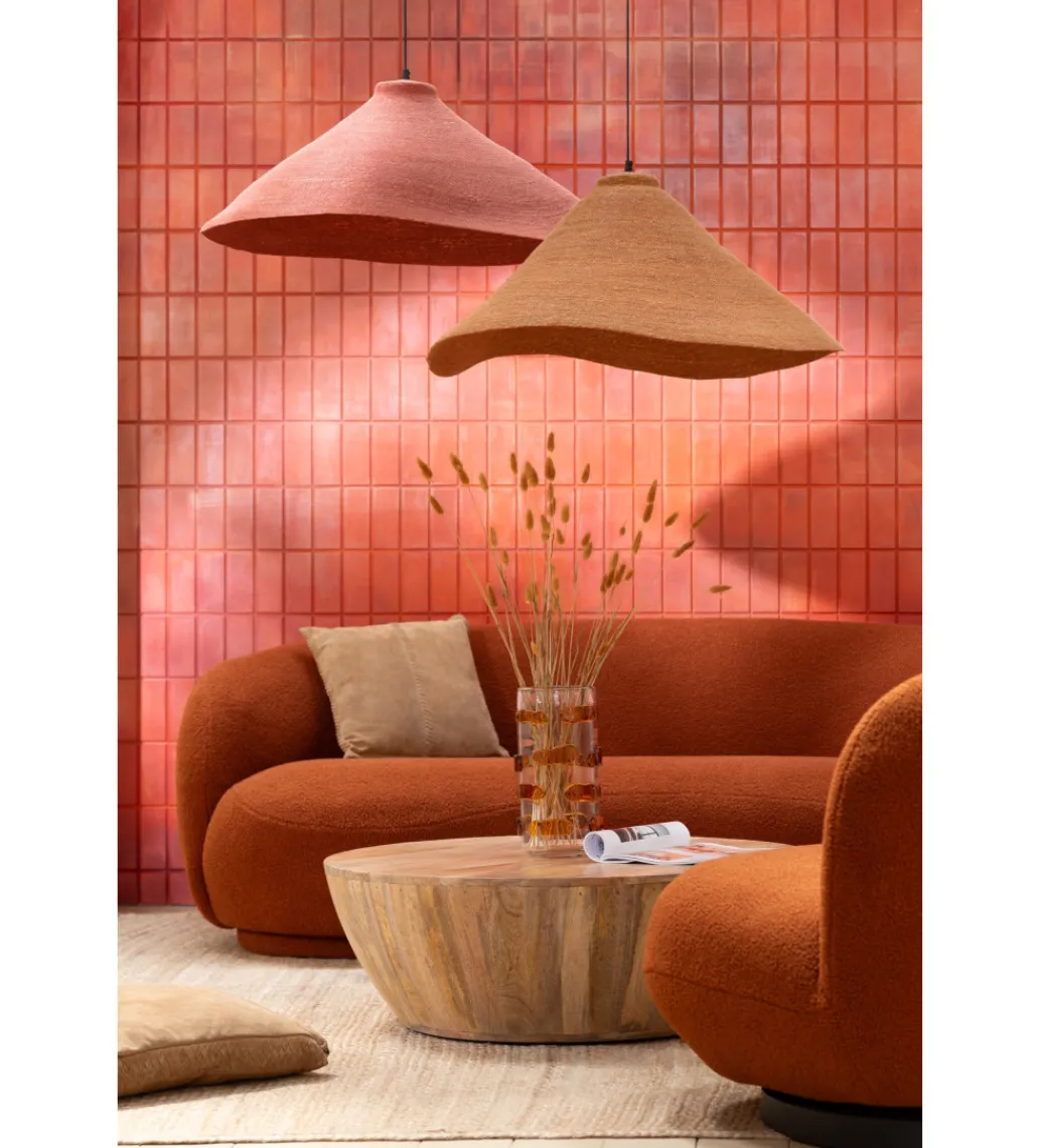 Sofa SNOW 234 cm pomarańczowa*J-Line Online