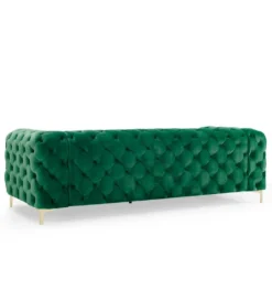 Sofa SOFIJA 240 cm szmaragdowa zieleń*Invicta Interior Best