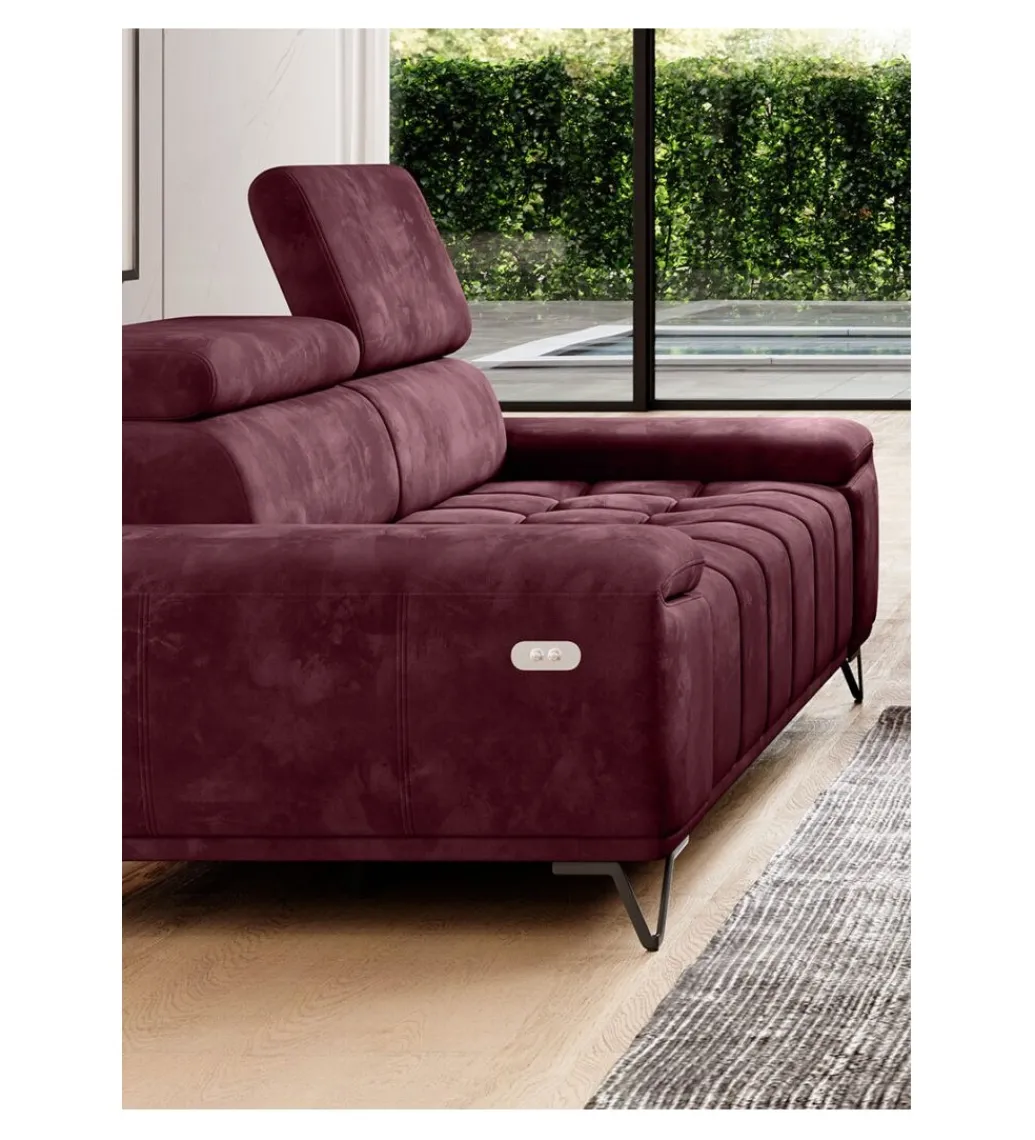 Sofa SOFIJA Modern Barock 235 cm beżowa*Wersal Clearance