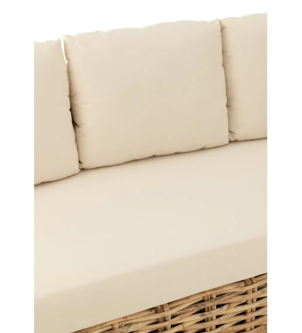 Sofa trzyosobowa BOHIM 215 cm rattan*J-Line Online
