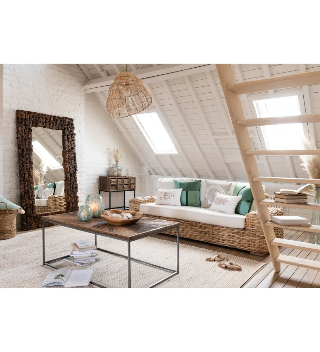 Sofa trzyosobowa BOHIM 215 cm rattan*J-Line Online