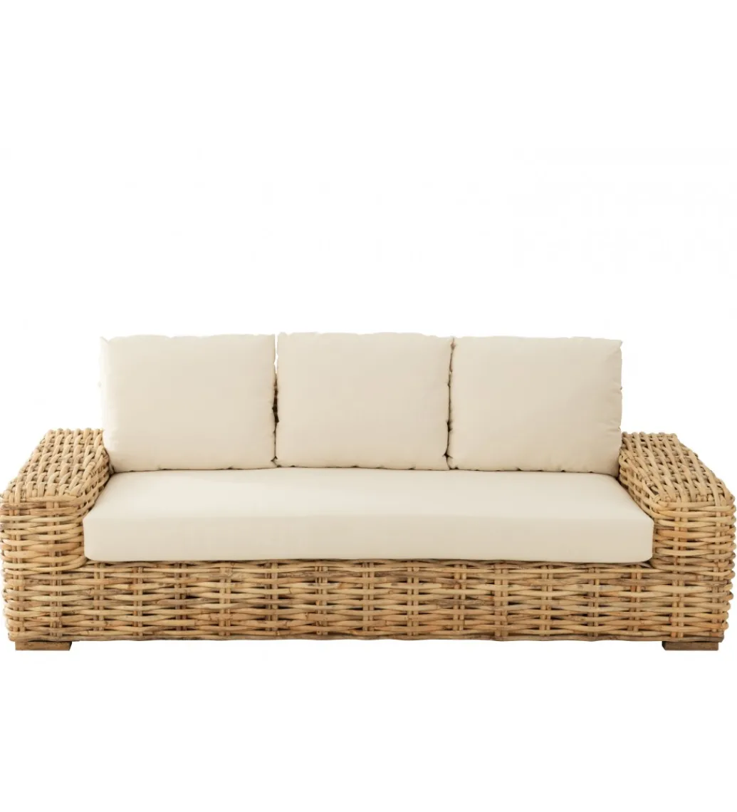 Sofa trzyosobowa BOHIM 215 cm rattan*J-Line Online