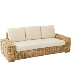 Sofa trzyosobowa BOHIM 215 cm rattan*J-Line Online