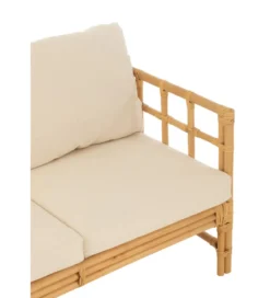 Sofa trzyosobowa ELISE 187 cm rattan*J-Line