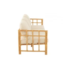 Sofa trzyosobowa ELISE 187 cm rattan*J-Line