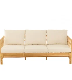 Sofa trzyosobowa ELISE 187 cm rattan*J-Line