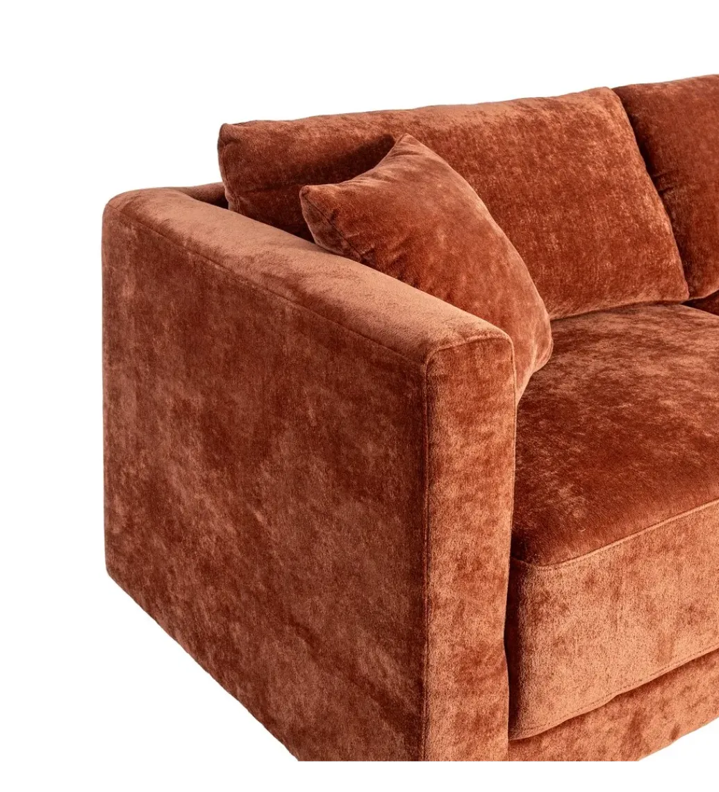 Sofa trzyosobowa MEFO 210 cm miodowa*Zona-Design Online