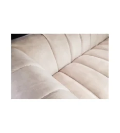Sofa trzyosobowa Scarlett 225 cm szampański beż*Invicta Interior Clearance