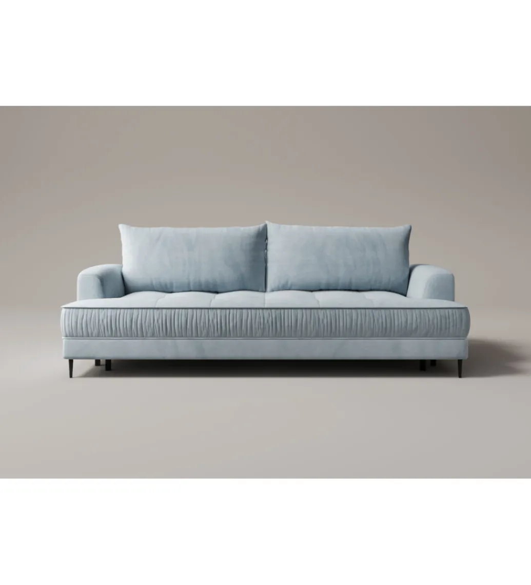 Sofa VELLO 238 cm z funkcją spania z pojemnikiem na pościel*Comforteo Online
