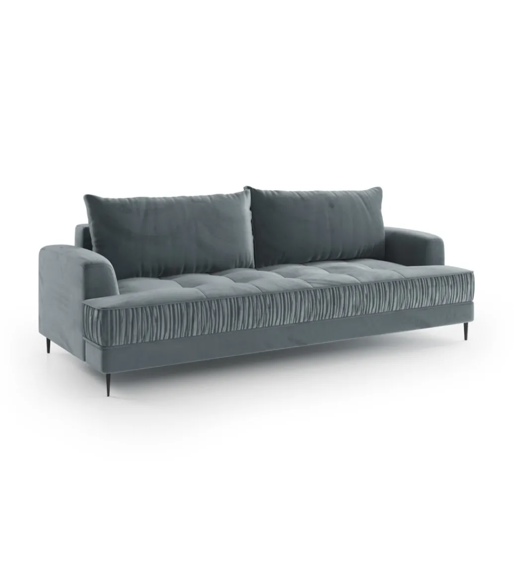 Sofa VELLO 238 cm z funkcją spania z pojemnikiem na pościel*Comforteo Online