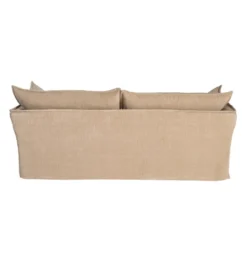 Sofa ZAPLASO 221 cm beżowa*Zona-Design Clearance