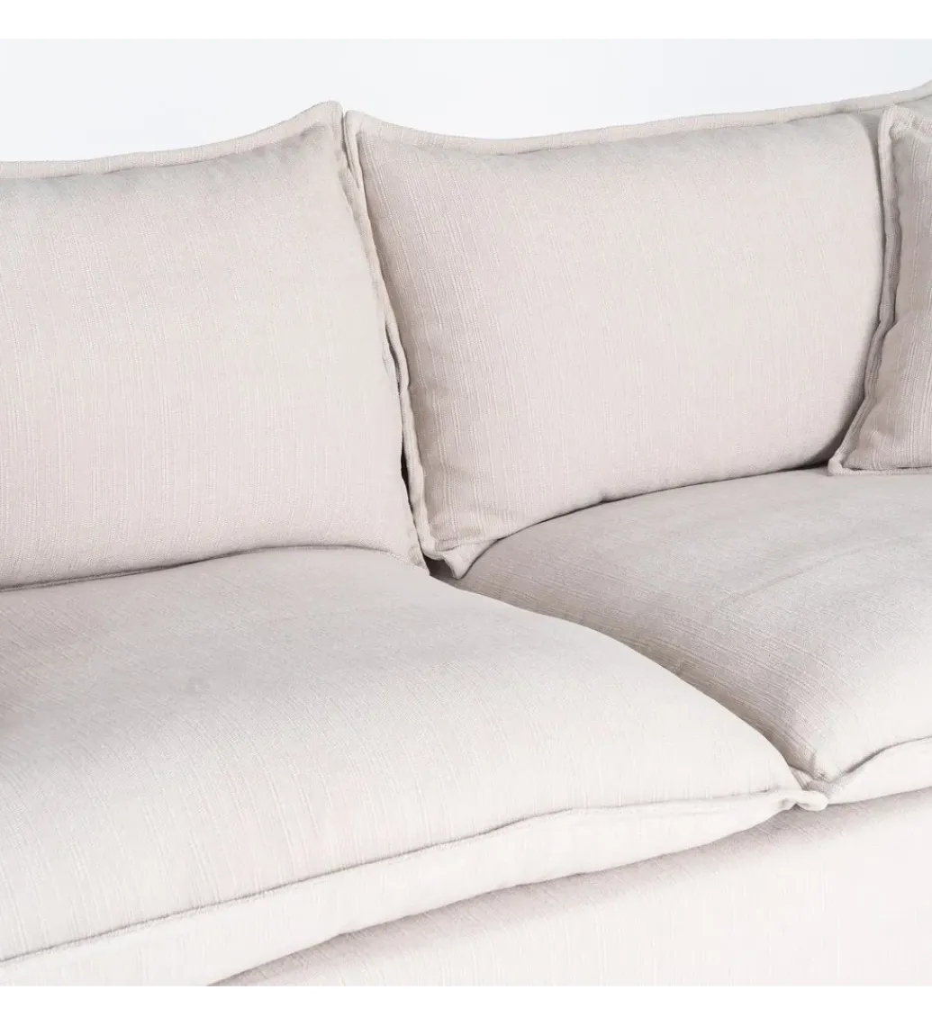 Sofa ZAPLASO 221 cm biała*Zona-Design Sale